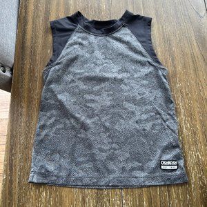 Toddler boys gray OshKosh B'Gosh active tank top sleeveless shirt size 5T